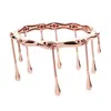 Lucy Quartermaine Women's Drop Bangle In Rose Gold Vermeil In Gold