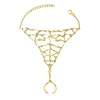 Lucy Quartermaine Women's Elements Hand Chain In Gold Vermeil In Gold