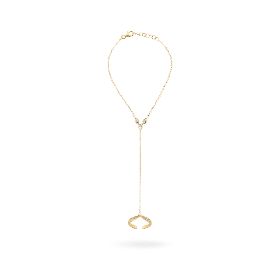 Lucy Quartermaine Women's Gold Opulence Hand Chain