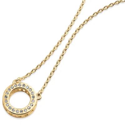 Lucy Quartermaine Women's Halo Pendant In Gold Vermeil