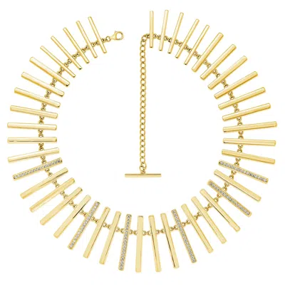 Lucy Quartermaine Women's Large Key Necklace In Gold Vermeil