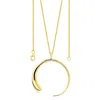 Lucy Quartermaine Women's Large Luna Pendant In Gold Vermeil In Gold