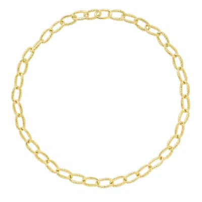 Lucy Quartermaine Women's Linked Hula Necklace In Gold Vermeil