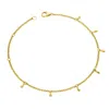 Lucy Quartermaine Women's Multi Drop Anklet In Gold Vermeil In Gold