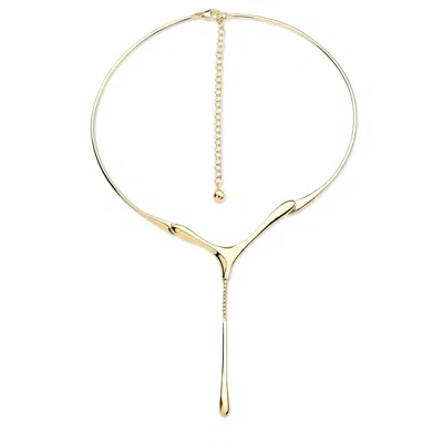 Lucy Quartermaine Women's One Drop Necklace In Gold Vermeil