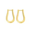 Lucy Quartermaine Women's Petal Hoops Medium In Gold Vermeil In Gold
