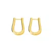 Lucy Quartermaine Women's Petal Hoops Small In Gold Vermeil In Gold