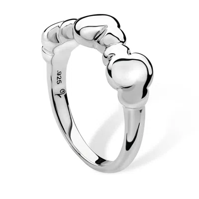 Lucy Quartermaine Women's Silver Cloud Ring