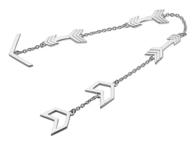 Lucy Quartermaine Women's Silver Multi Arrow Bracelet In Metallic