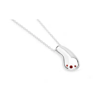 Lucy Quartermaine Women's Silver Pebble Necklace In Metallic