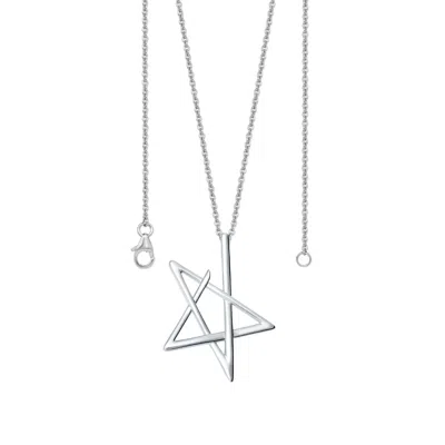 Lucy Quartermaine Women's Silver Sol Star Pendant