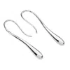 Lucy Quartermaine Solid Drop Earrings In Silver