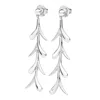 Lucy Quartermaine Women's Solid Sterling Silver Sycamore Kiss Earrings In Silver