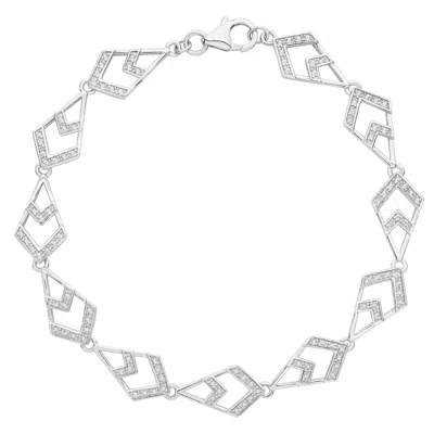 Lucy Quartermaine Women's Silver Tie Bracelet In Metallic