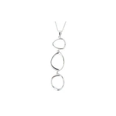 Lucy Quartermaine Women's Silver Volcan Necklace In Metallic