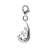 Lucy Quartermaine Women's Silver Wave Charm In Silver