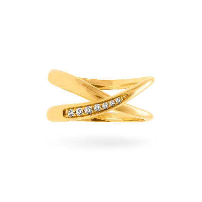 Lucy Quartermaine Women's Solid Gold Bliss Ring With Graded Diamonds