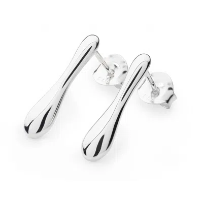 LUCY QUARTERMAINE WOMEN'S SOLID STERLING SILVER DROP STUDS
