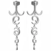 Lucy Quartermaine Women's Solid Sterling Silver Element Chandelier Earrings In Silver