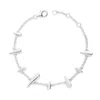 Lucy Quartermaine Women's Solid Sterling Silver Shard Bracelet In Brown