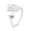 Lucy Quartermaine Women's Solid Sterling Silver Shard Full Ring In Silver