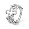 Lucy Quartermaine Women's Solid Sterling Silver Splash Mini Ring In Silver