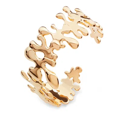 Lucy Quartermaine Women's Splash Hinged Bangle In Gold Vermeil