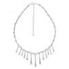 Lucy Quartermaine Women's Sterling Silver Short Multi Drip Necklace In Silver