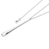 Lucy Quartermaine Women's Sterling Silver Thirty-two" Long Drop Necklace In Silver