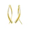 Lucy Quartermaine Women's Sycamore Front And Back Earrings In Gold Vermeil In Gold