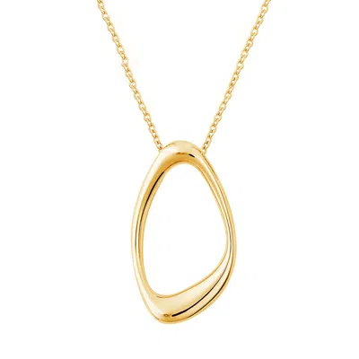 Lucy Quartermaine Women's Volcan Pendant In Gold Vermeil