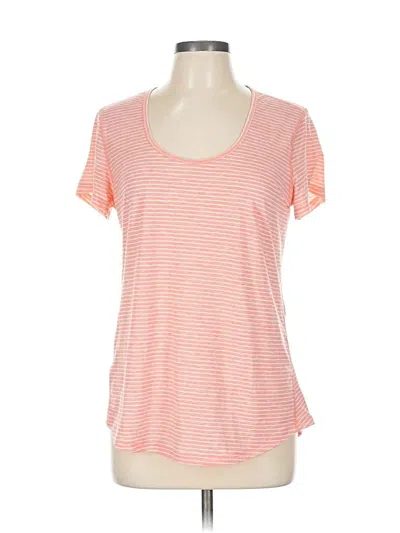 Pre-owned Lucy Short Sleeve T-shirt In Orange