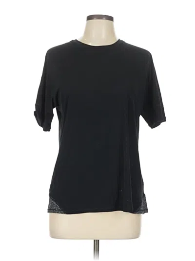 Pre-owned Lucy Short Sleeve T-shirt In Black