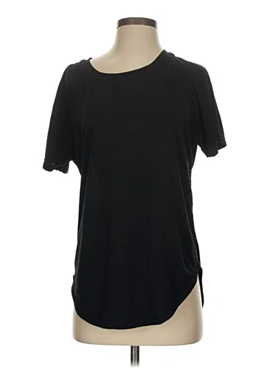 Pre-owned Lucy Short Sleeve T-shirt In Black