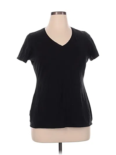 Pre-owned Lucy Short Sleeve T-shirt In Black