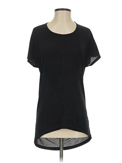 Pre-owned Lucy Short Sleeve T-shirt In Black