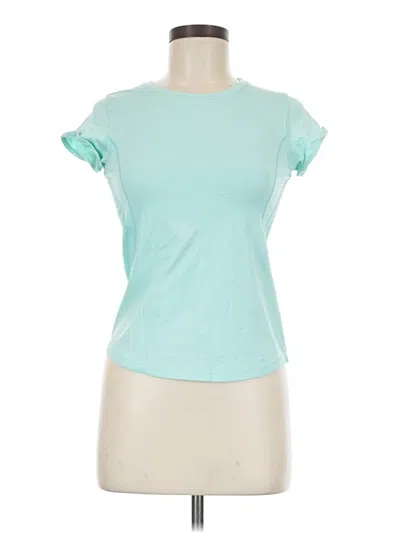 Pre-owned Lucy Short Sleeve T-shirt In Blue