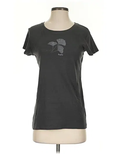 Pre-owned Lucy Short Sleeve T-shirt In Gray