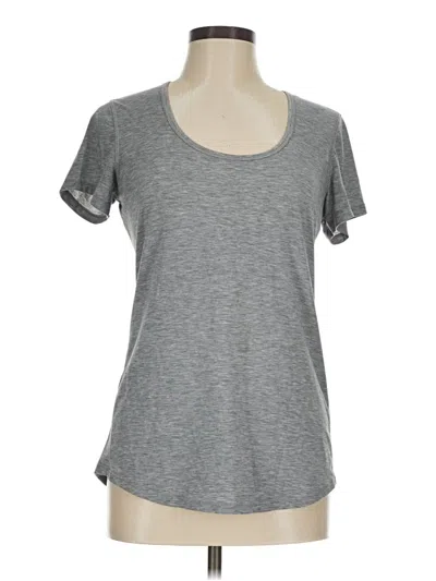 Pre-owned Lucy Short Sleeve T-shirt In Gray