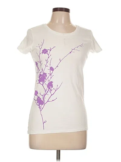 Pre-owned Lucy Short Sleeve T-shirt In White