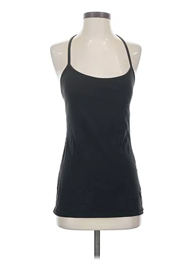 Pre-owned Lucy Sleeveless Top Black Halter Neckline Tops