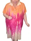 LUCY SPARKS GIRLS' NIGHT OUT DRESS IN PINK/ORANGE