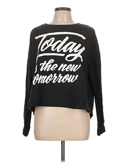 Pre-owned Lucy Sweatshirt In Black