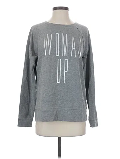 Pre-owned Lucy Sweatshirt In Gray