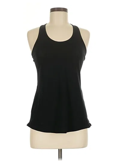 Pre-owned Lucy Tank Top Black Halter Neckline Tops