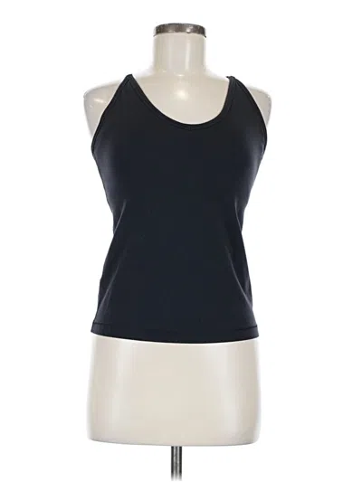 Pre-owned Lucy Tank Top Black Halter Neckline Tops