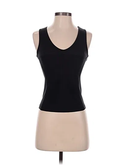Pre-owned Lucy Tank Top Black Strapless Neckline Tops