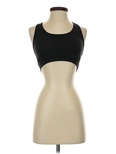 Pre-owned Lucy Tank Top Black Strapless Neckline Tops