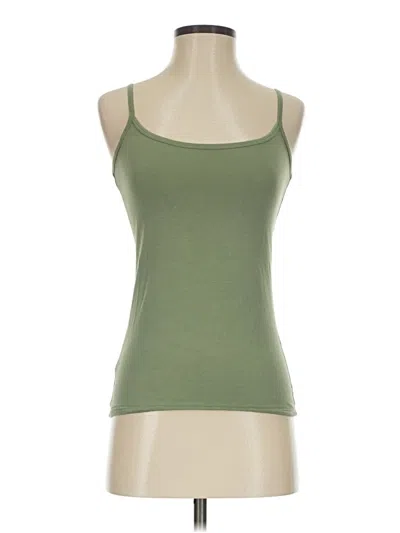 Pre-owned Lucy Tank Top Green Strapless Neckline Tops