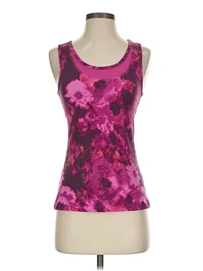 Pre-owned Lucy Tank Top Pink Strapless Neckline Tops